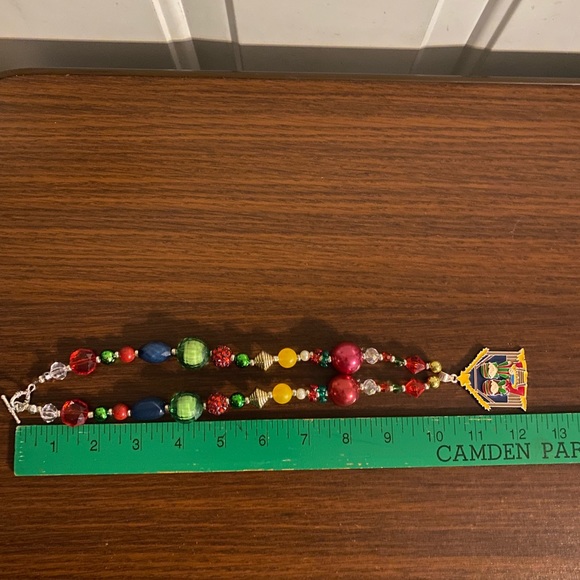 NWOT Handmade Nativity Chunky Beads Necklace - Picture 4 of 4